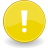 Archivo:Emblem-important-yellow.svg